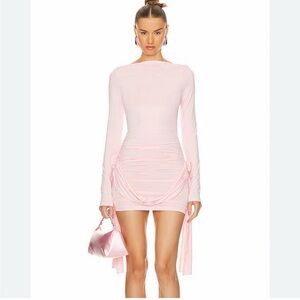 Revolve Lioness blush pink dress XL